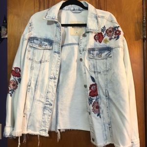 hollister jean jacket